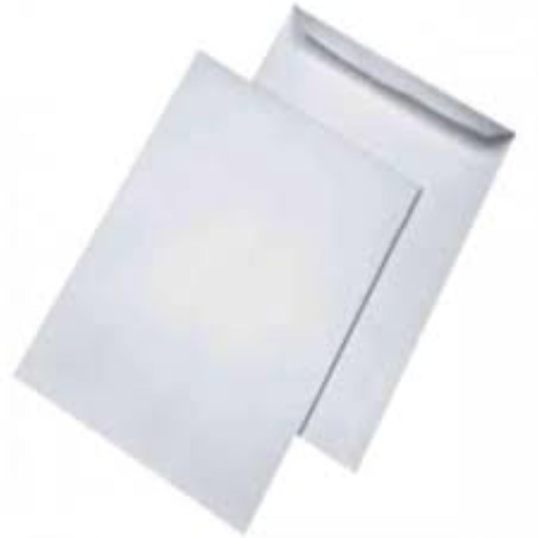 ECONOMIC C4 WHITE CATRIDGE ENVELOPES 25PCS